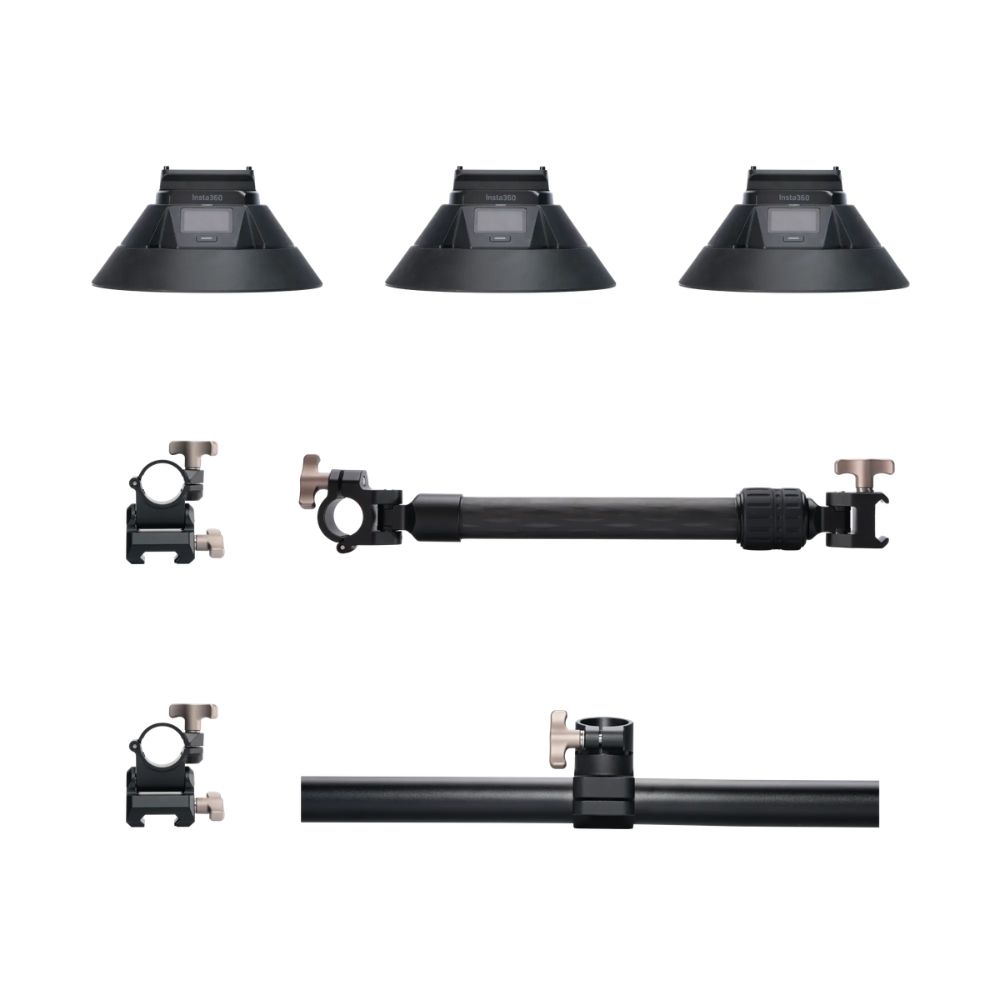 Insta360 Triple Electric Suction Cup Car Mount