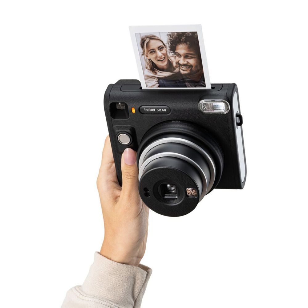 FUJIFILM INSTAX SQUARE SQ40 Instant Film Camera (Black)