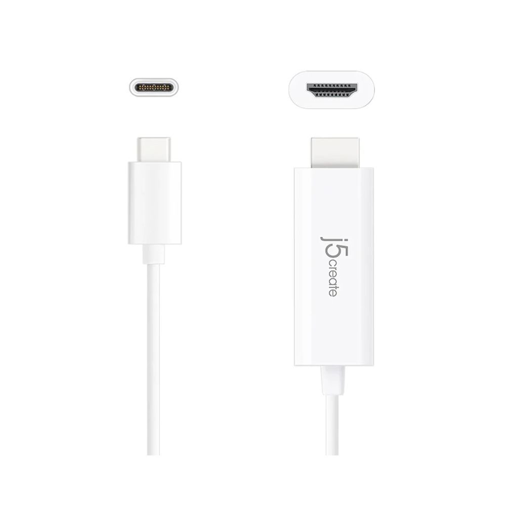 j5create JCC153 USB Type-C to 4K HDMI Cable (5′)