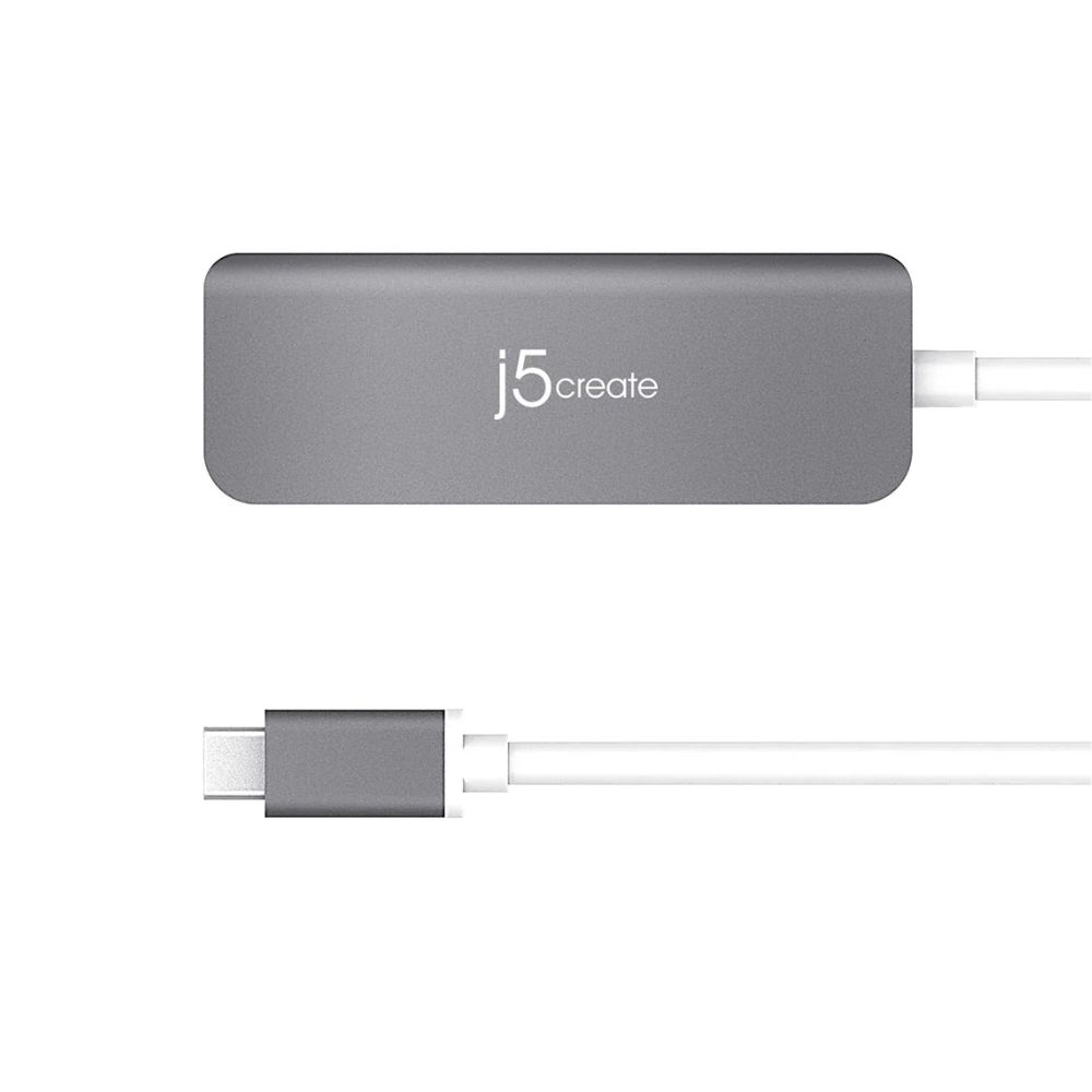 j5create JCD371 USB-C w/ PD 2.0, 2 USB Type-A, HDMI Port Hub