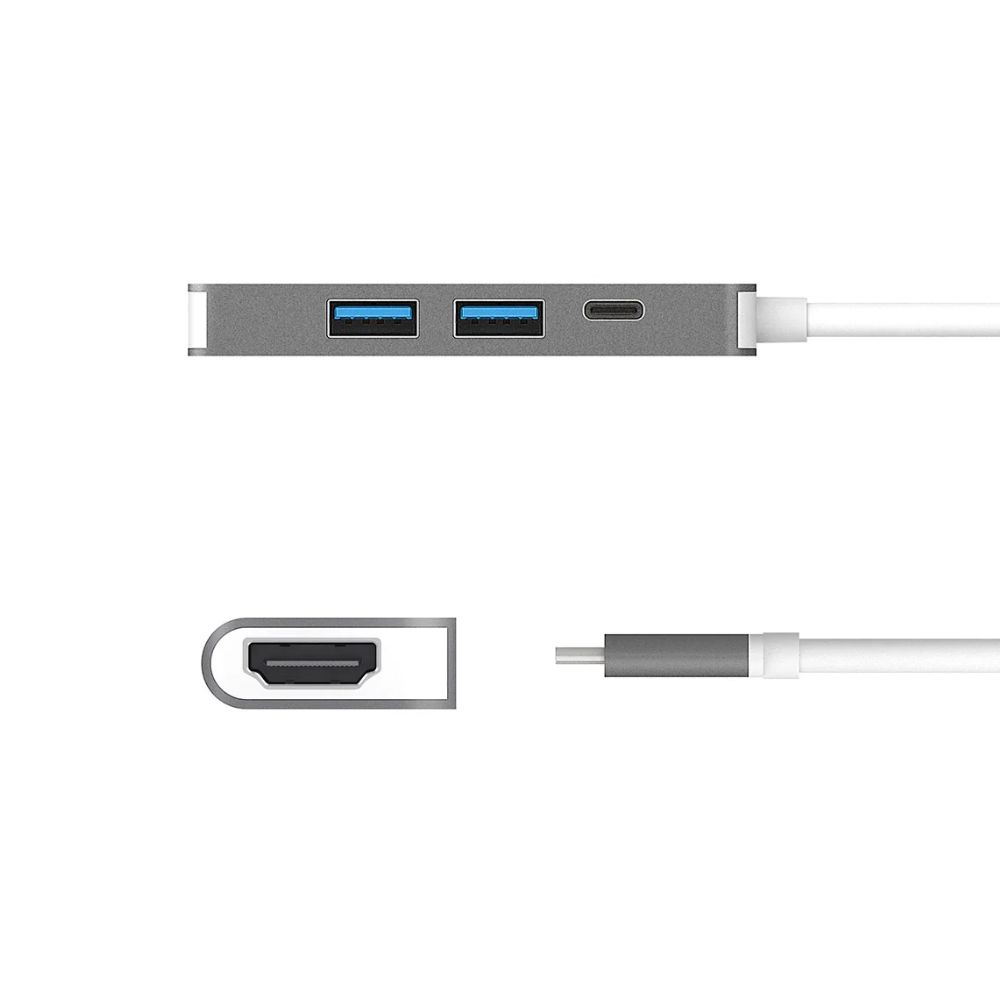 j5create JCD371 USB-C w/ PD 2.0, 2 USB Type-A, HDMI Port Hub