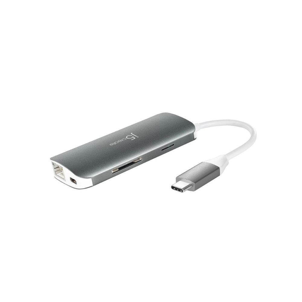 j5create JCD383 | USB-C 9-in-1 Multi-Adapter