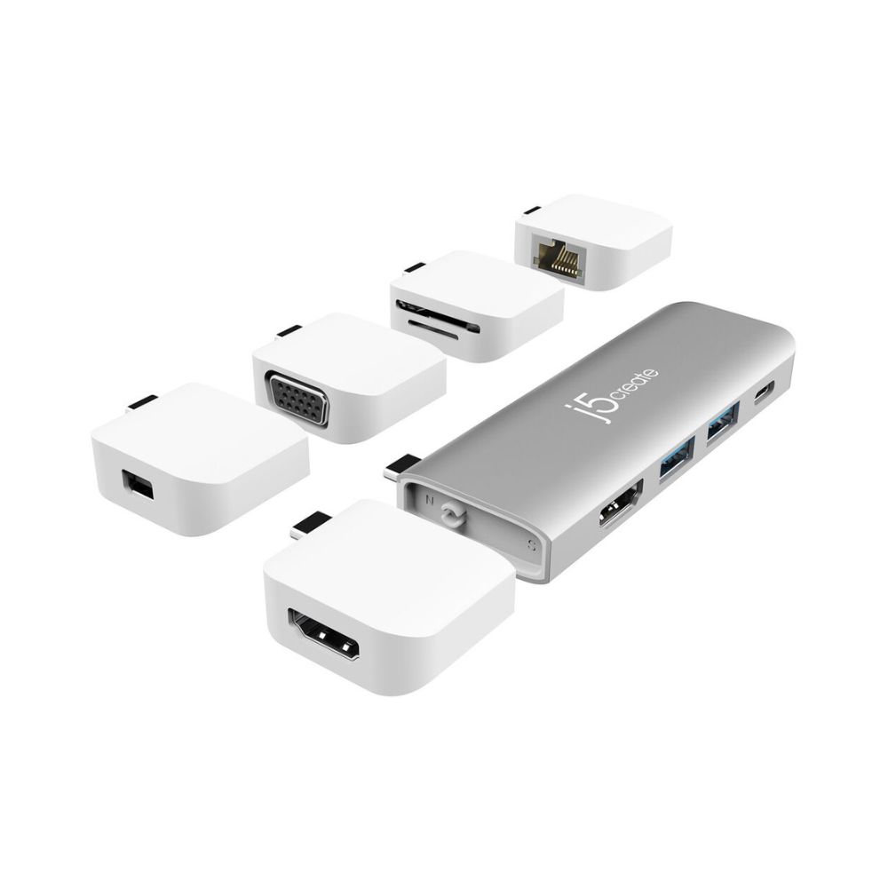 j5create JCD389 ULTRADRIVE Kit USB Type-C Multi-Display Modular Dock