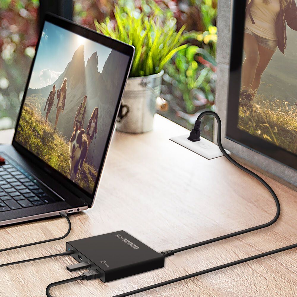 j5create JCDP392 USB Type-C Travel Dock with Power Delivery