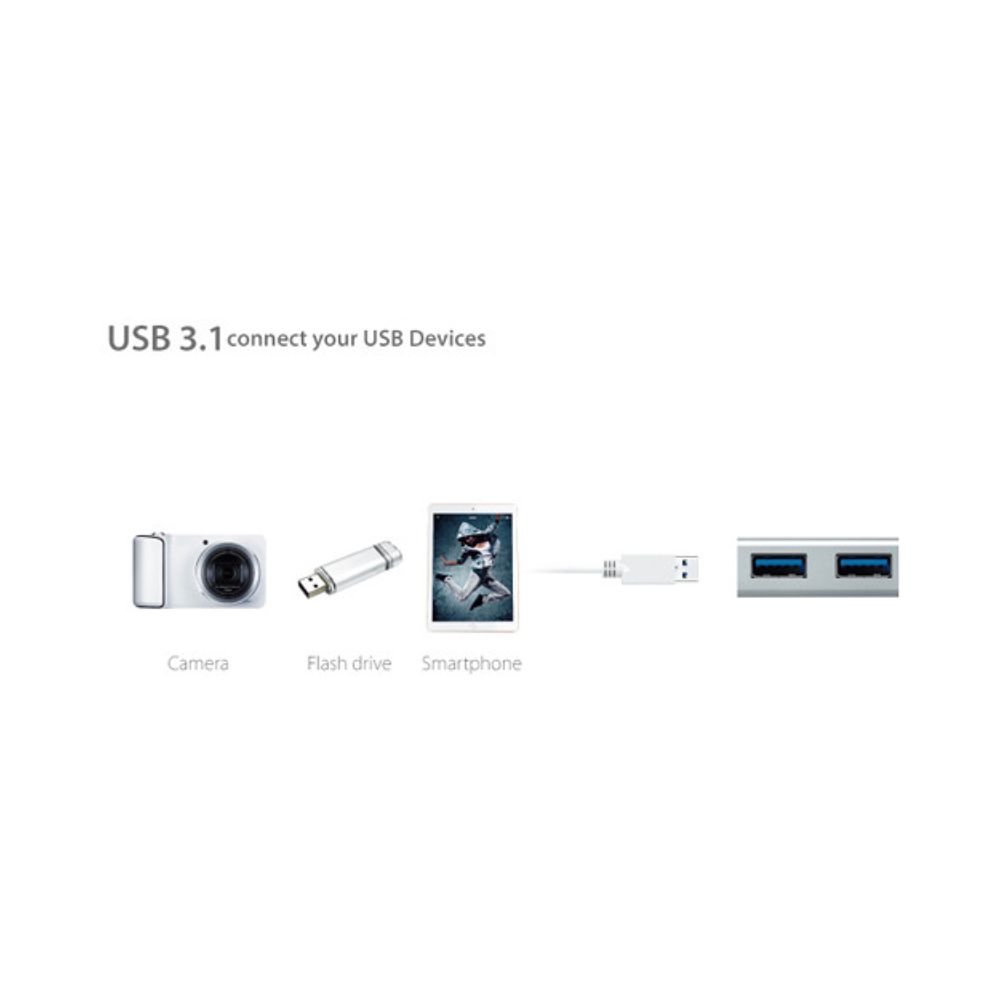 j5create JUD380 USB 3.1 Gen 1 Mini Dock