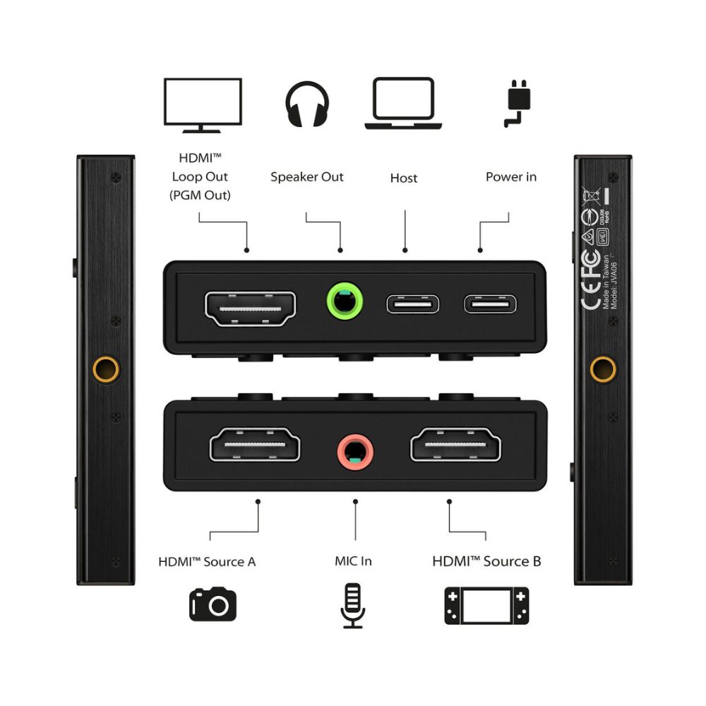 j5create JVA06 Dual HDMI Video Capture