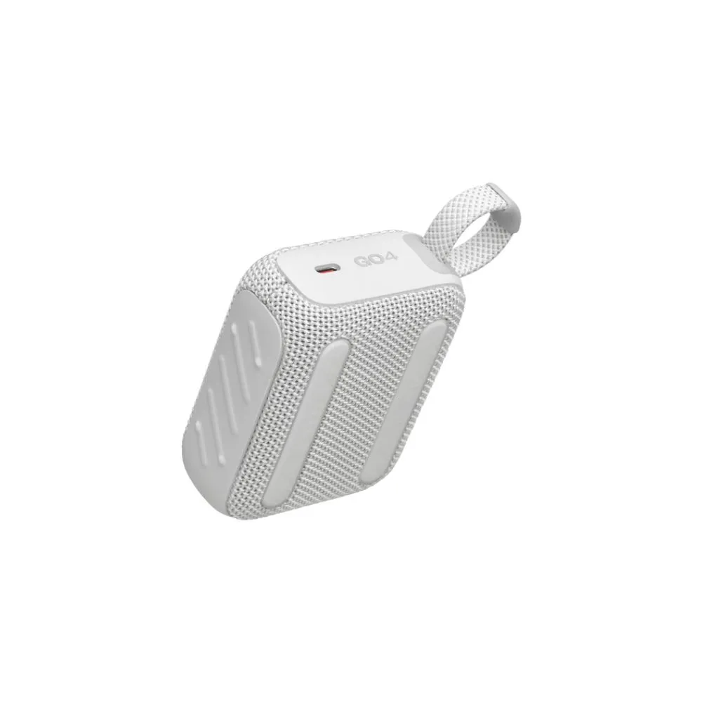 JBL Go 4 Ultra-Portable Bluetooth Speaker – White