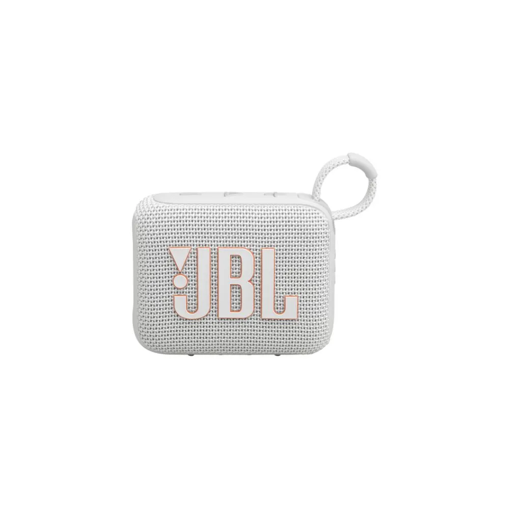 JBL Go 4 Ultra-Portable Bluetooth Speaker – White
