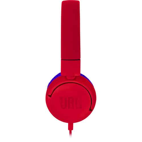 JBL JR300 Volume-Limited Kids On-Ear Headphones (Spider Red)