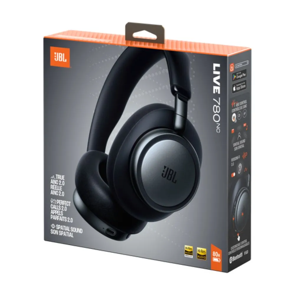 JBL Live 780NC Wireless over-ear Noise Cancelling Headphones