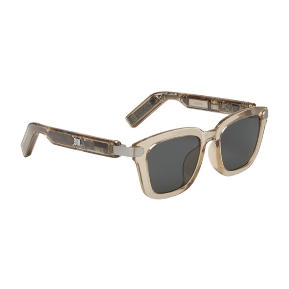JBL Soundgear Frames Audio Glasses – Square – Amber