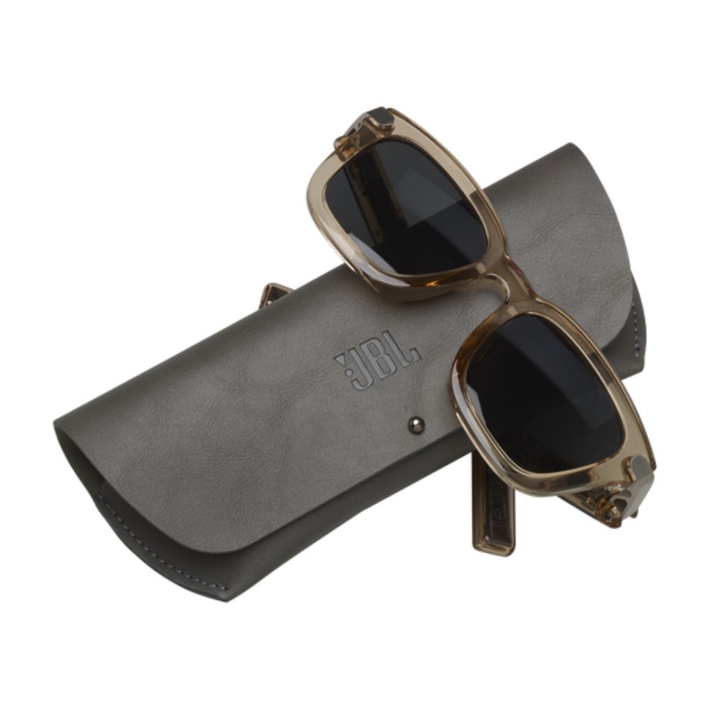 JBL Soundgear Frames Audio Glasses – Square – Amber