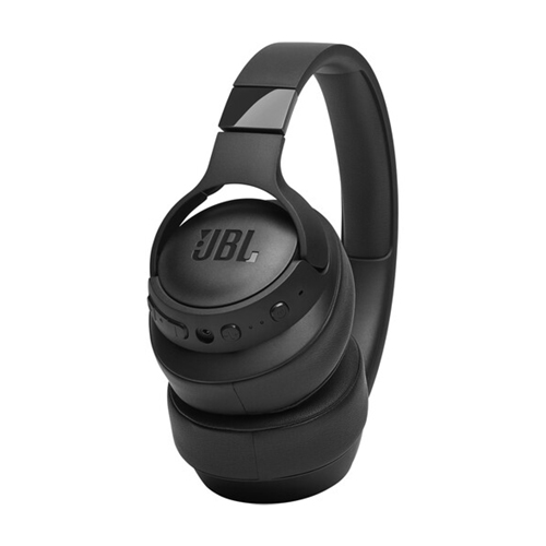 JBL Tune 760NC Noise-Canceling Wireless Over-Ear Headphones (Black)