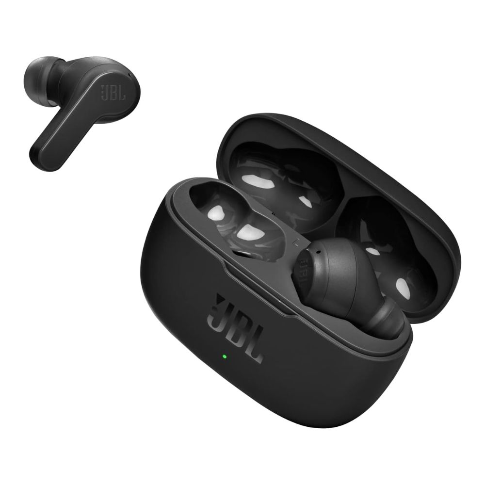 JBL Wave 200 TWS, Bluetooth Truly Wireless in Ear Earbuds (Black)