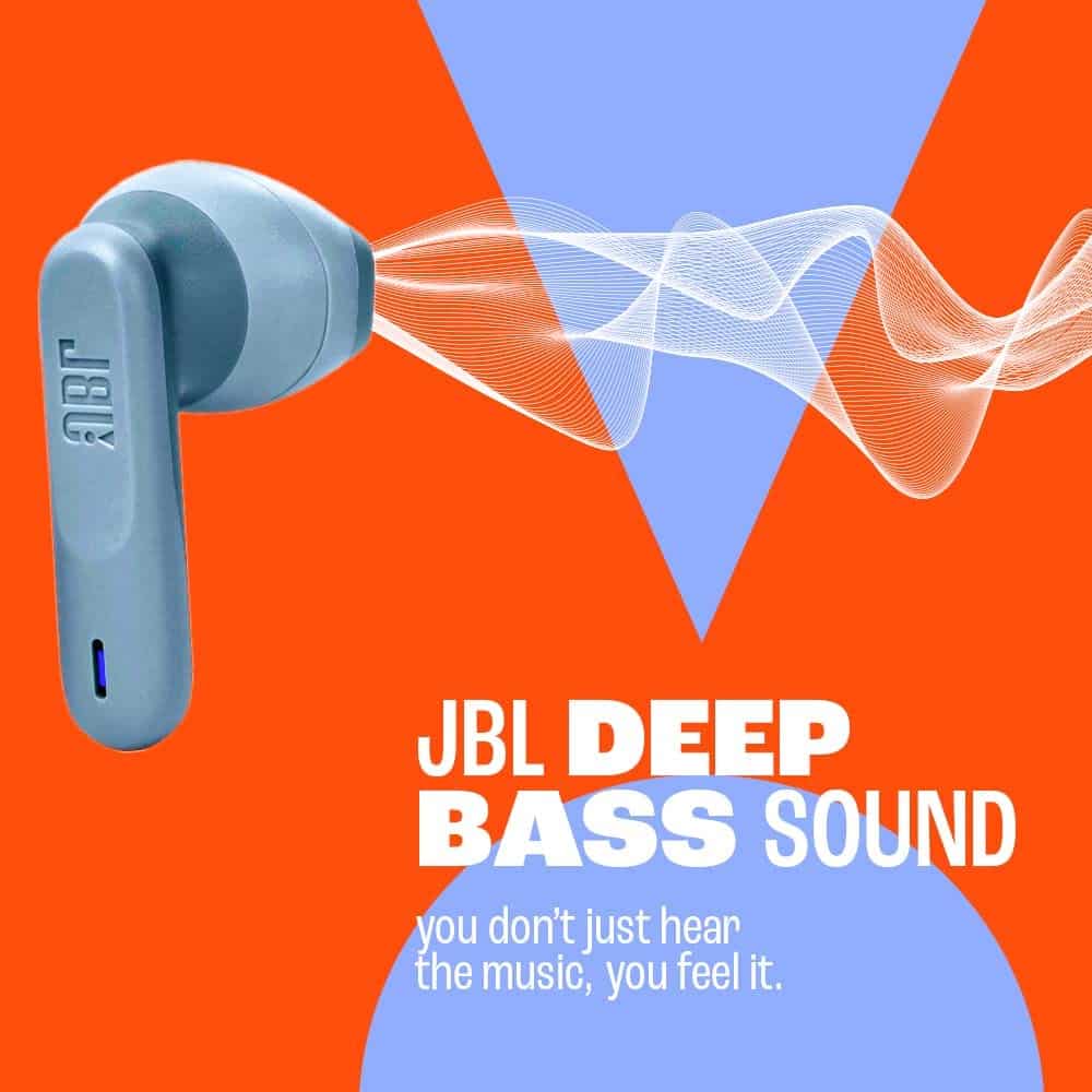 JBL Wave 300 TWS True Wireless In-Ear Bluetooth Headphones in Charging Case