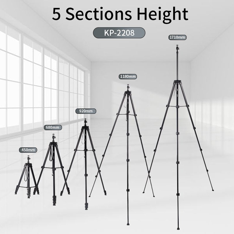 Jmary Kp-2208 Professional Tripod