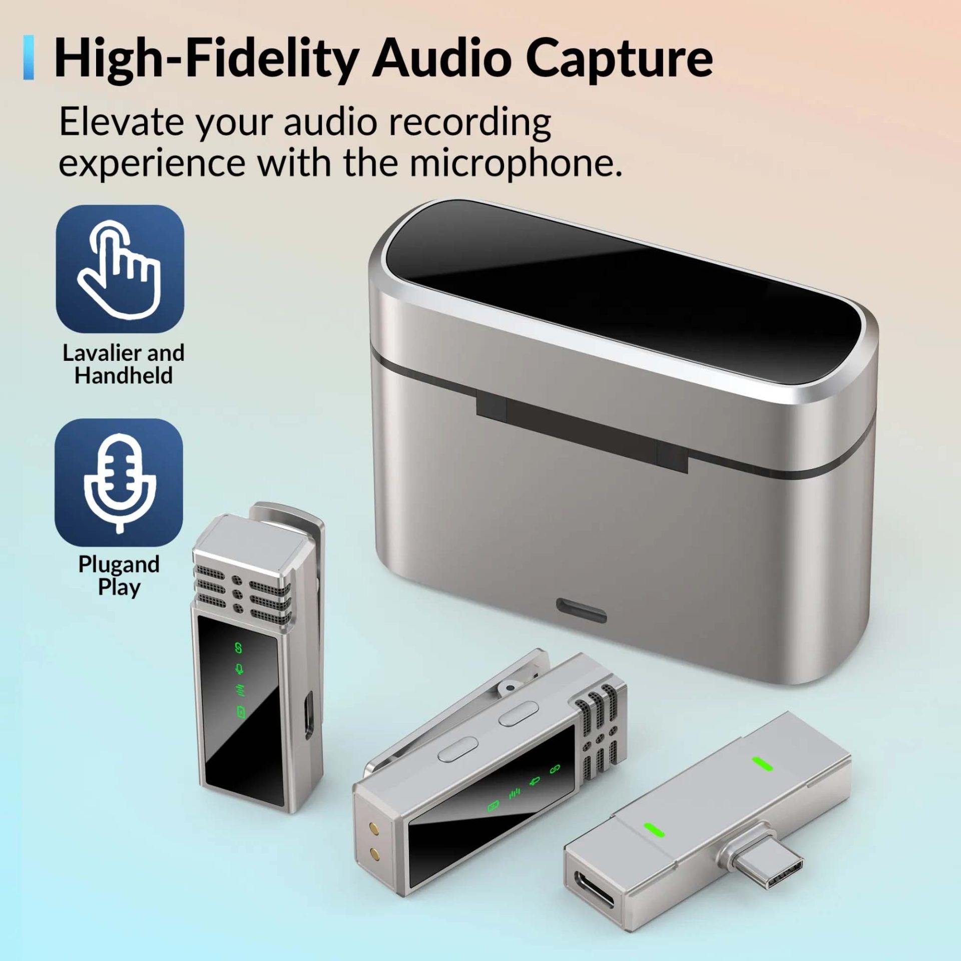 Jmary MW-15 – Wireless Microphone Double Type-C