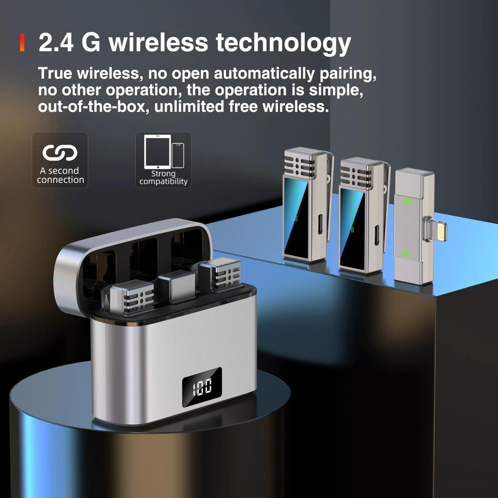 Jmary MW-15 – Wireless Microphone Double Type-C