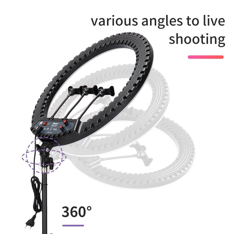 Jmary Ring light FM-21R For Ultimate Video -Photo Shooting