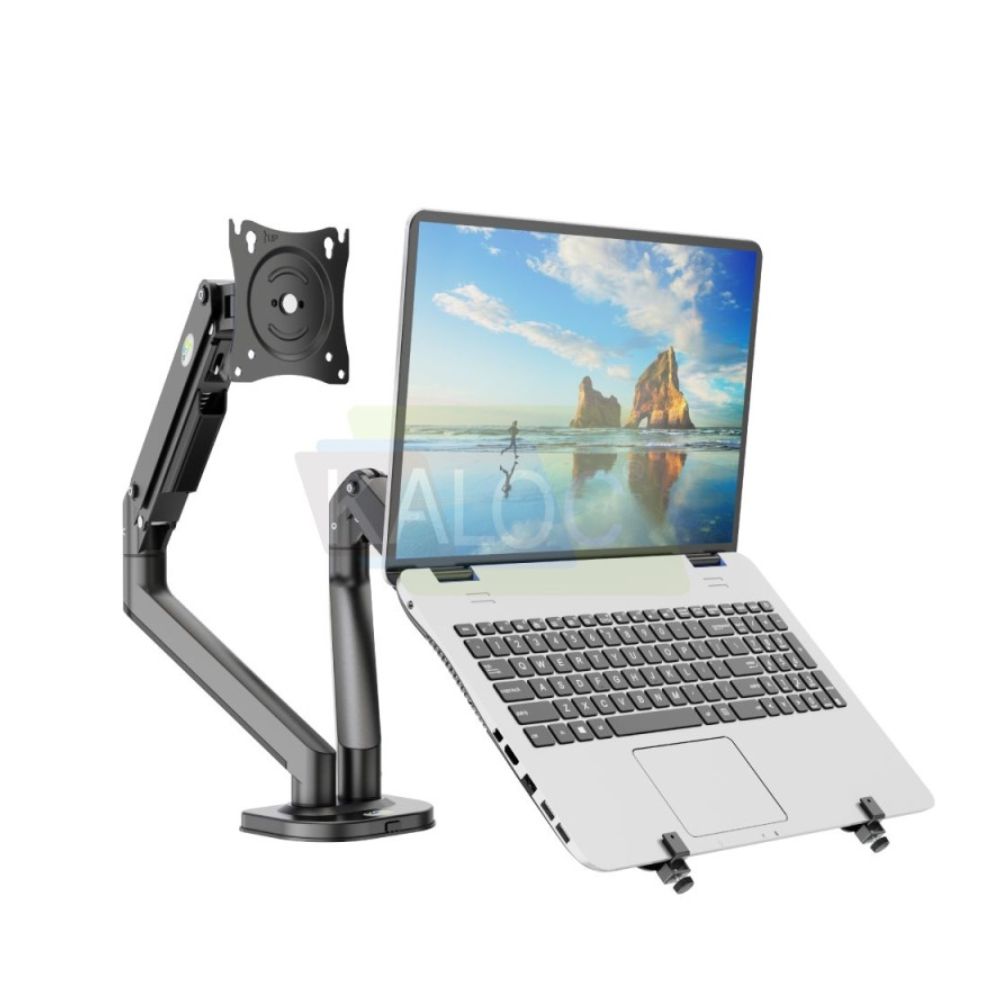 Kaloc DS200 H2 Adjustable Dual Monitor Arm