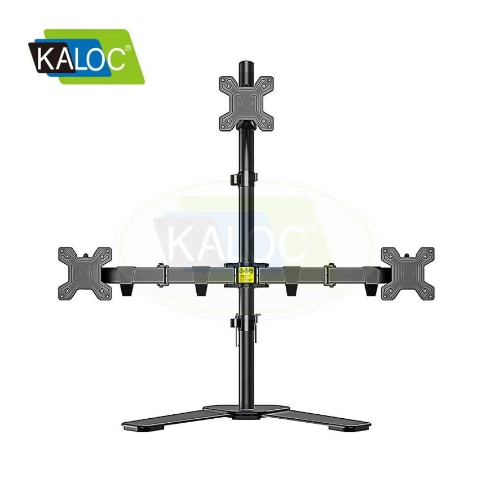 Kaloc DW230T Adjustable Triple Monitor Arm
