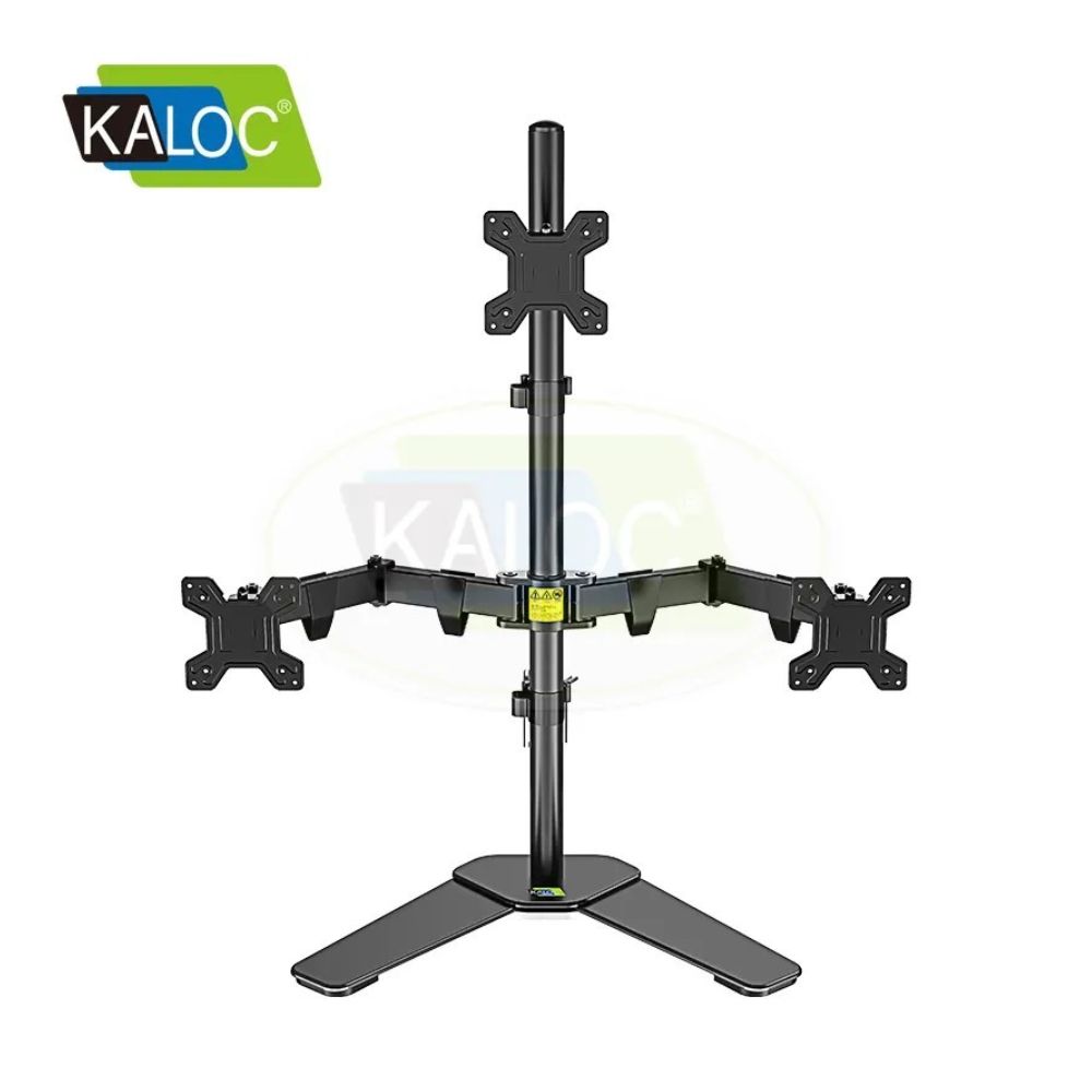Kaloc DW230T Adjustable Triple Monitor Arm