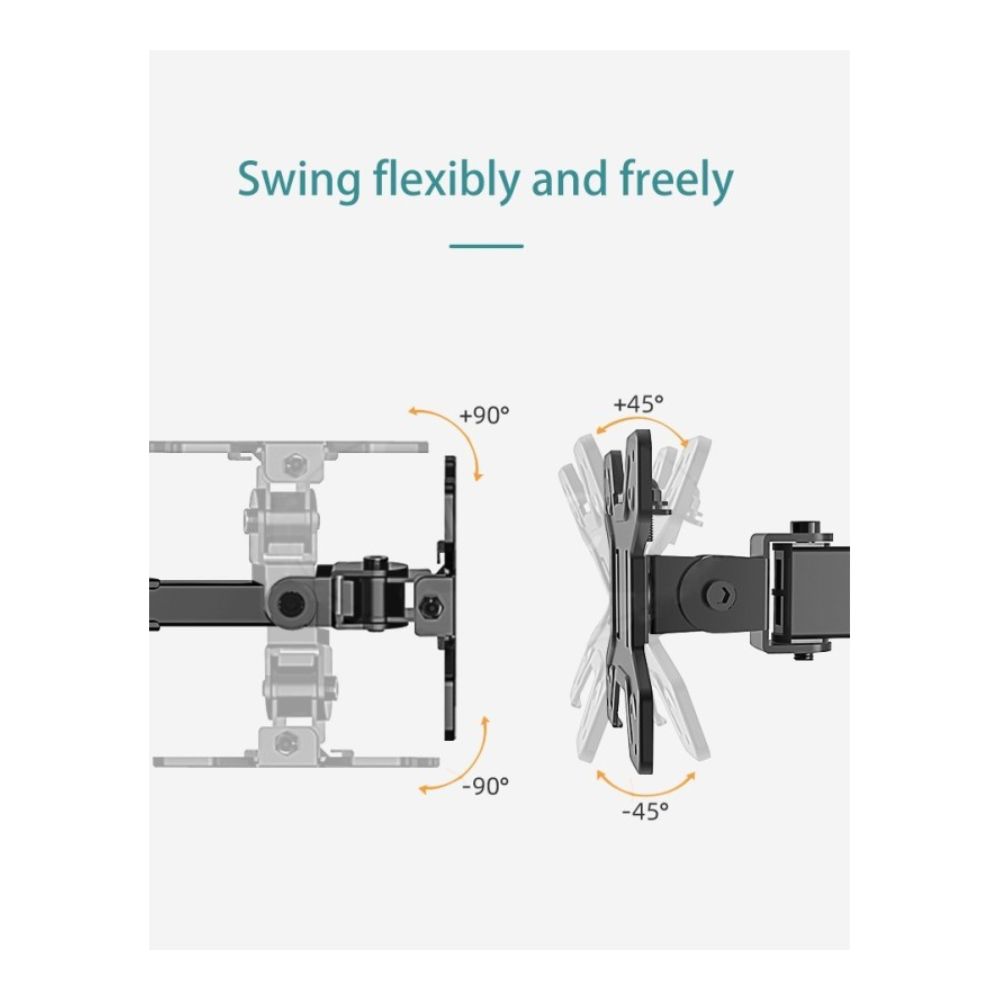 Kaloc DW230T Adjustable Triple Monitor Arm