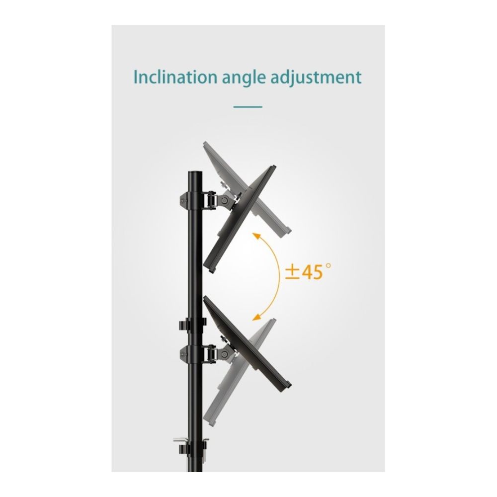 Kaloc DW230T Adjustable Triple Monitor Arm