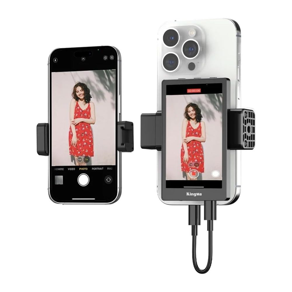 King Ma PH01 Max 4K Phone Vlog Selfie Monitor Screen