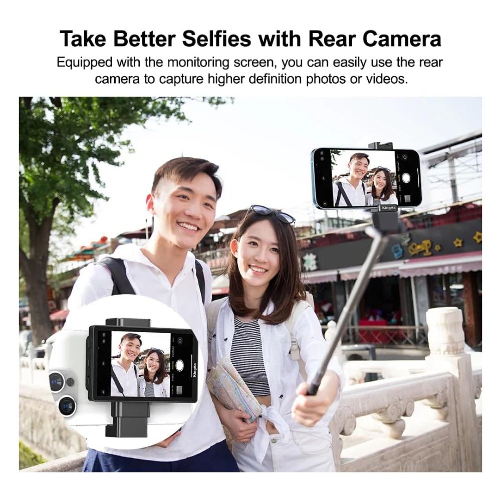 King Ma PH01 Max 4K Phone Vlog Selfie Monitor Screen