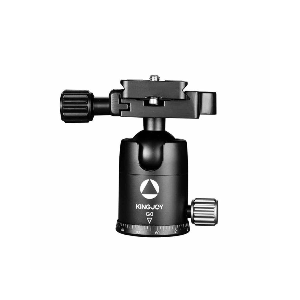 Kingjoy G Series Rotation Ball Head with Quick Release Plate