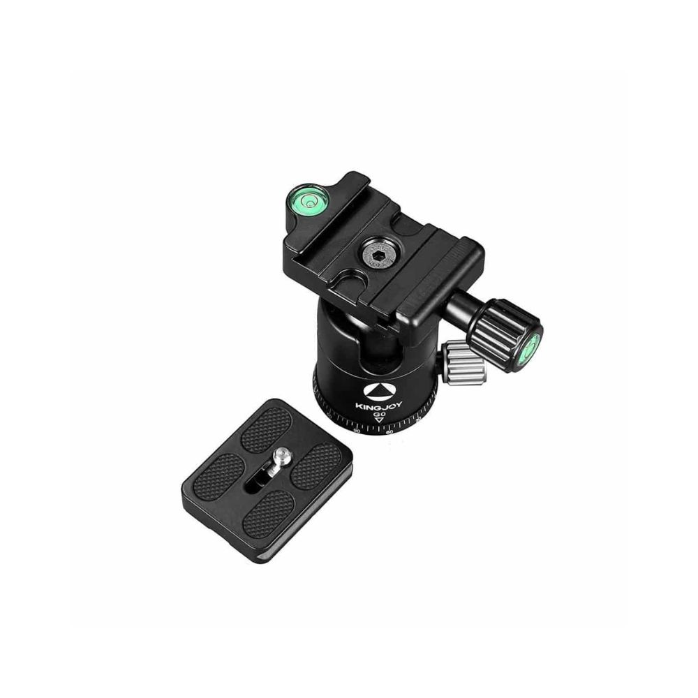 Kingjoy G Series Rotation Ball Head with Quick Release Plate