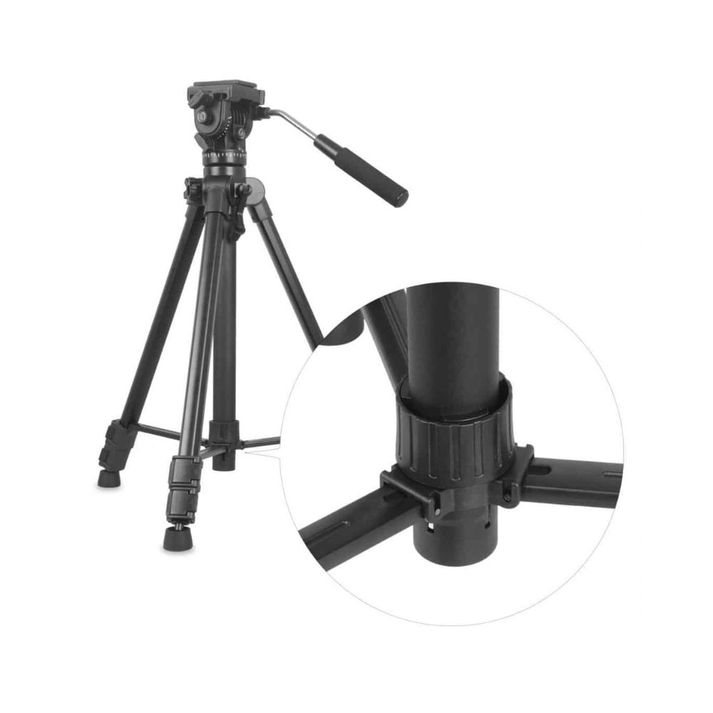 Kingjoy VT-1500 Adjustable Camera Video Tripod Legs Stand