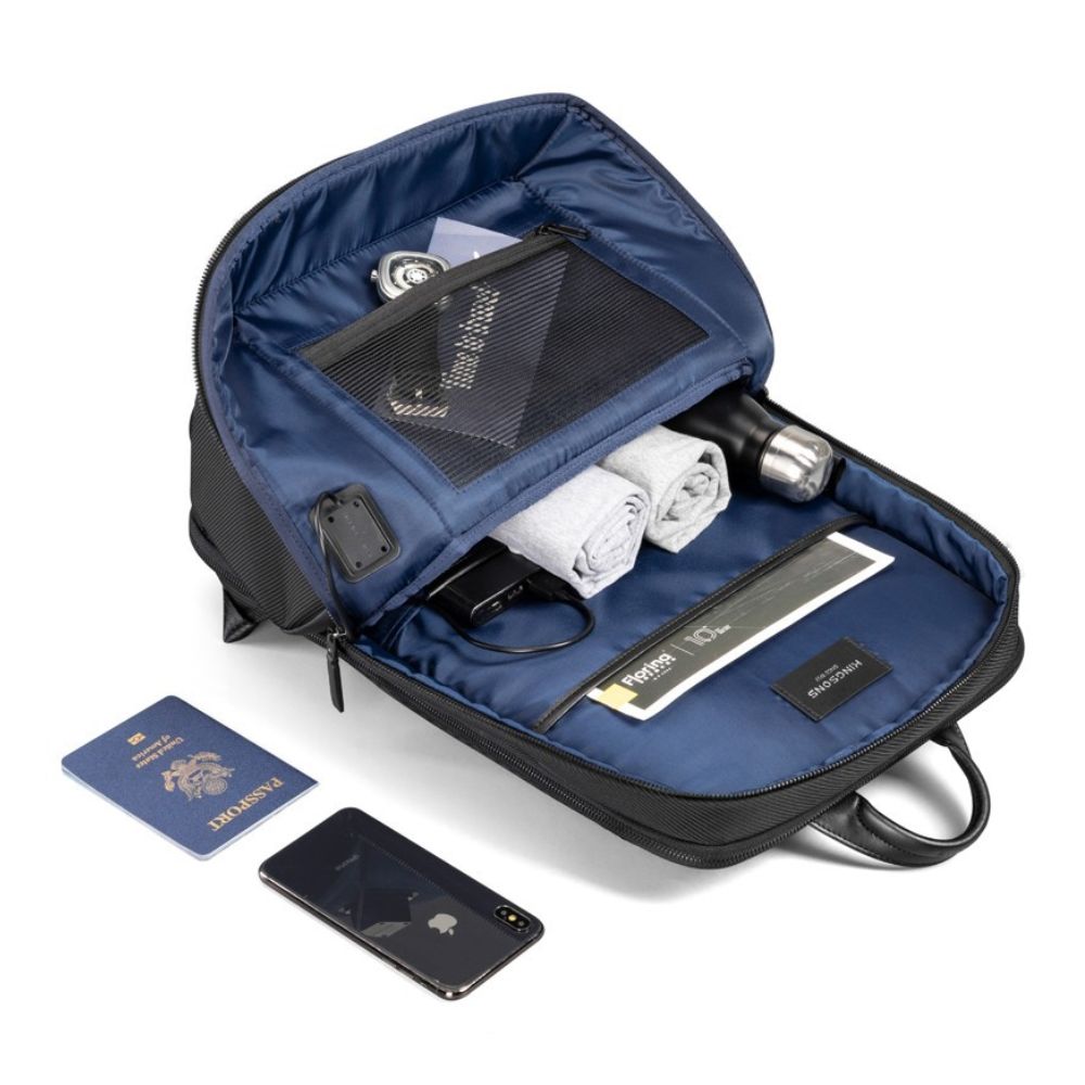 Kingsons Premium Leather Backpack