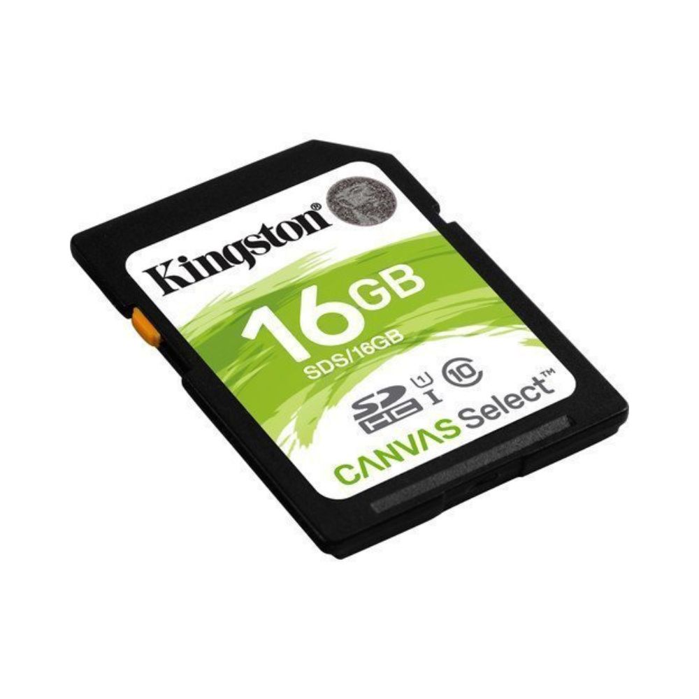 Kingston 16GB Canvas Select UHS-I SDHC Memory Card
