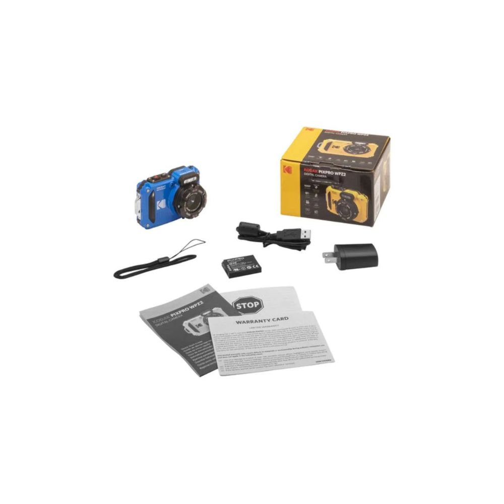 Kodak PIXPRO WPZ2 Digital Camera (Blue)