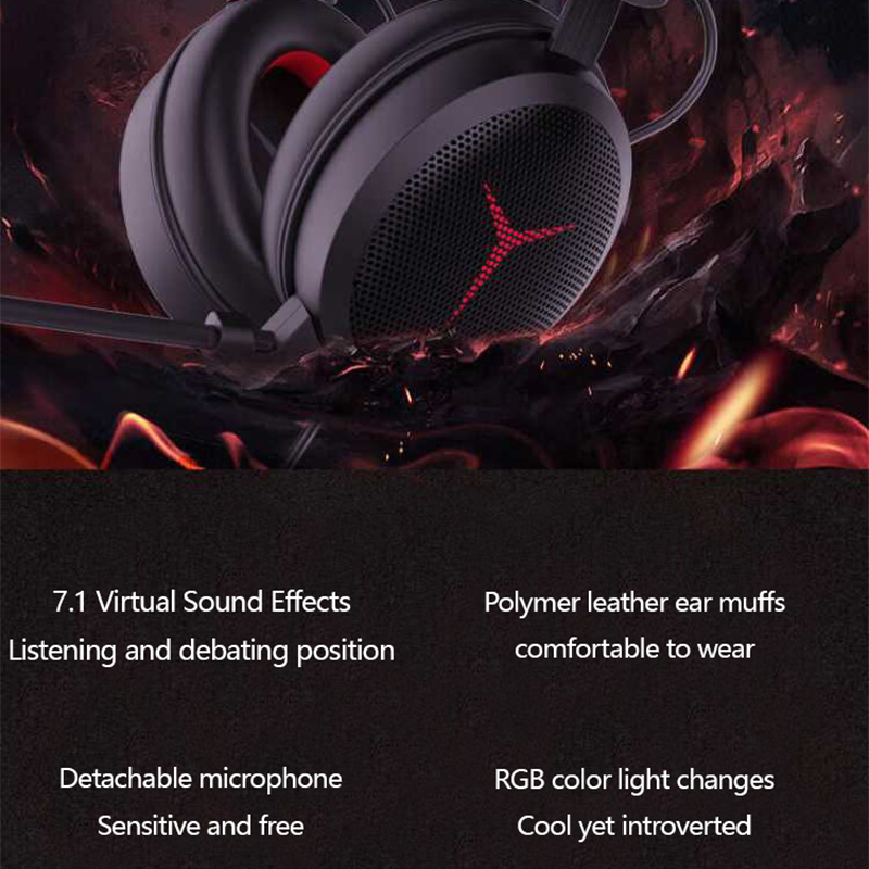 Lenovo Legion Y480 Thunder Wired Gaming Headphones