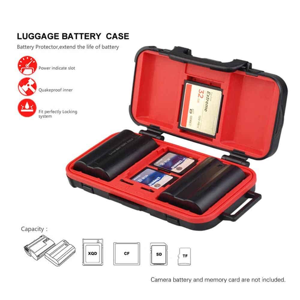 LENSGO Luggage Battery Case