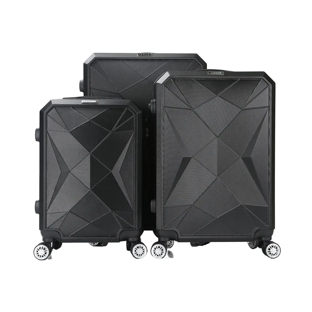 Levelo Romeo ABS Set of 3 Travel Luggage