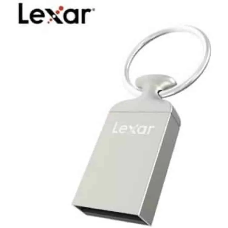 Lexar M22 USB 2.0 64GB Flash Drive, Silver