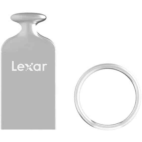 Lexar M22 USB 2.0 64GB Flash Drive, Silver