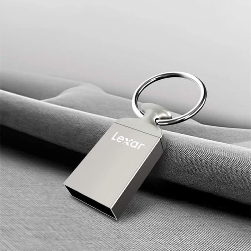 Lexar M22 USB 2.0 64GB Flash Drive, Silver