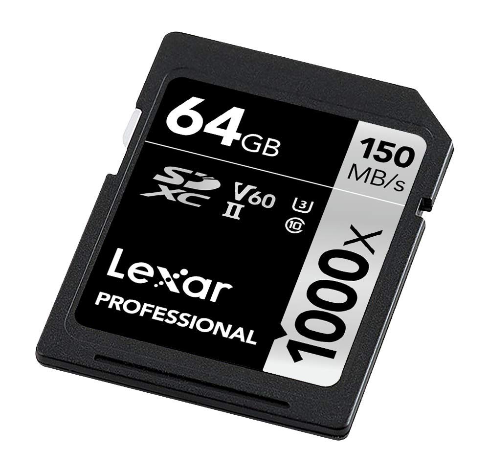 Lexar Professional 1000x 64GB SDXC UHS-II Card