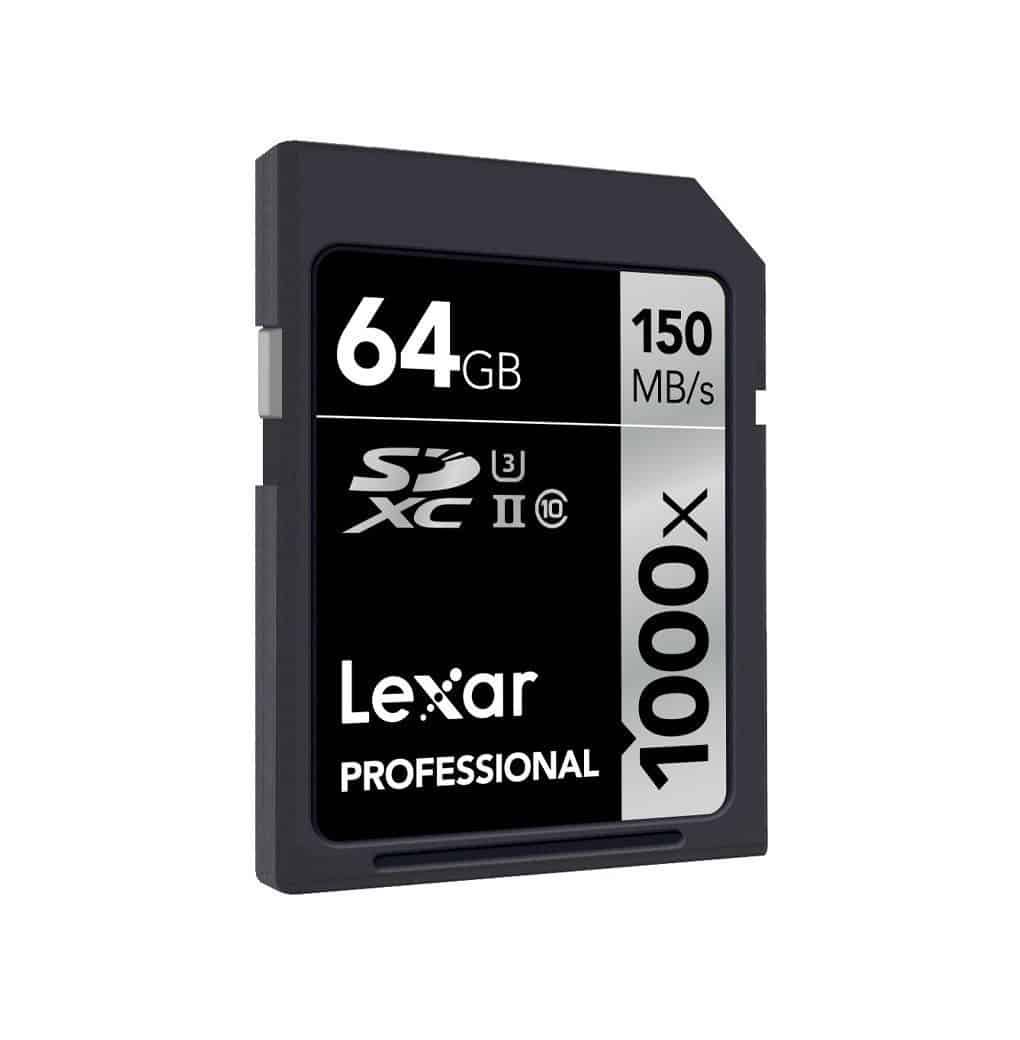 Lexar Professional 1000x 64GB SDXC UHS-II Card