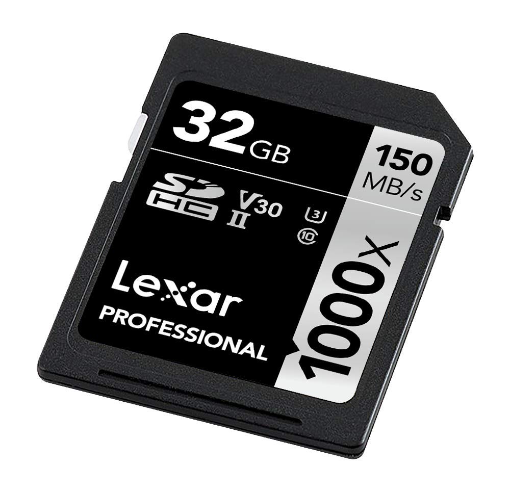 Lexar Professional 1000X 32GB SDHC UHS-II Card