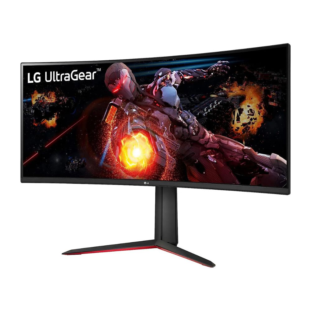 LG UltraGear QHD 34-Inch Curved Gaming Monitor 34GP63A-B..