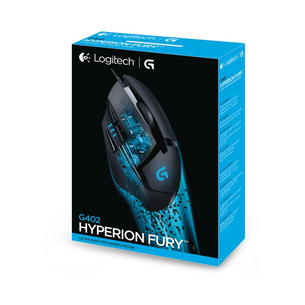 Logitech G G402 Hyperion Fury Wired Gaming Mouse