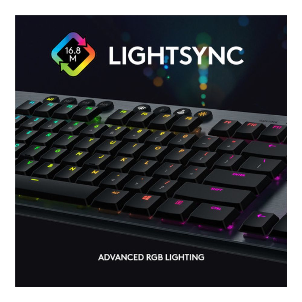 Logitech G G815 LIGHTSYNC RGB Mechanical Gaming Keyboard (GL Linear)