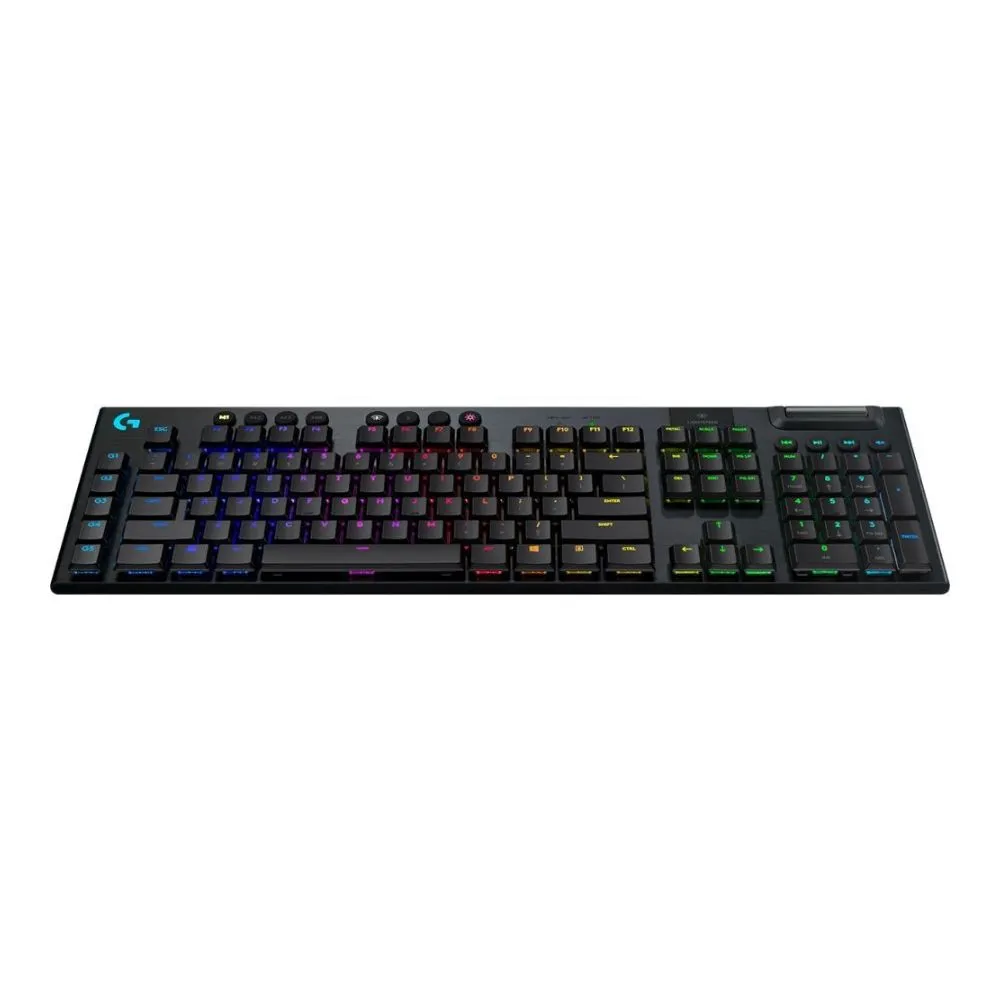 LOGITECH G913 LIGHTSPEED WIRELESS RGB MECHANICAL GAMING KEYBOARD – CLICKY
