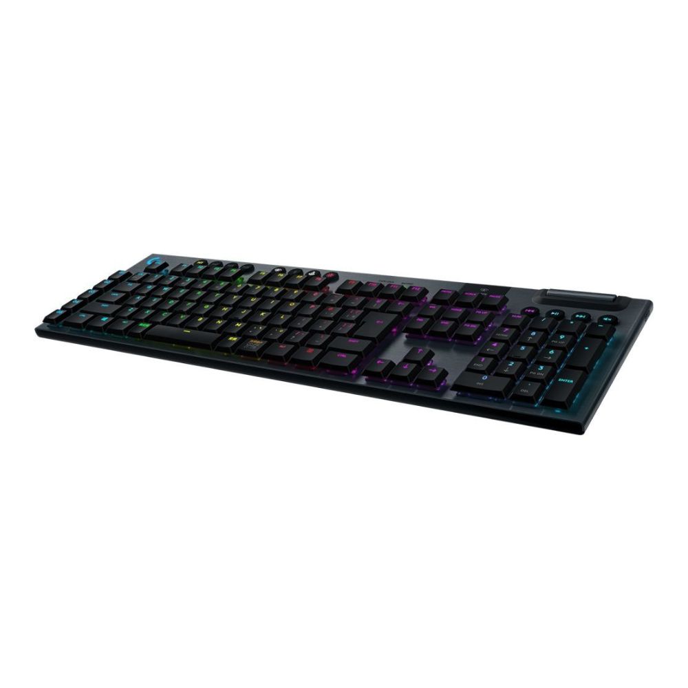 LOGITECH G913 LIGHTSPEED WIRELESS RGB MECHANICAL GAMING KEYBOARD – CLICKY